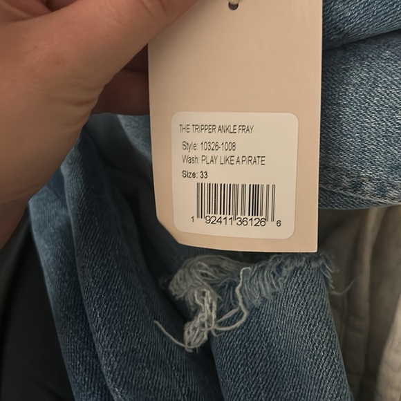 Mother the Tripper Ankle Fray size 33 - Picture 2 of 7